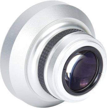 37mm Fisheye Lens 989 Silver Strong Applicability 0.25X Super Fisheye Additional Lens for Camera Lenses